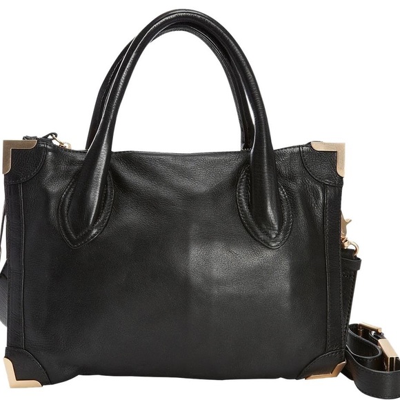 Fall Fashion black satchel bag - Picture 2 of 5